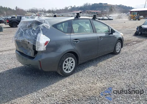 2012 Toyota Prius V z USA, uszkodzony, nr VIN JTDZN3EU6C3084964